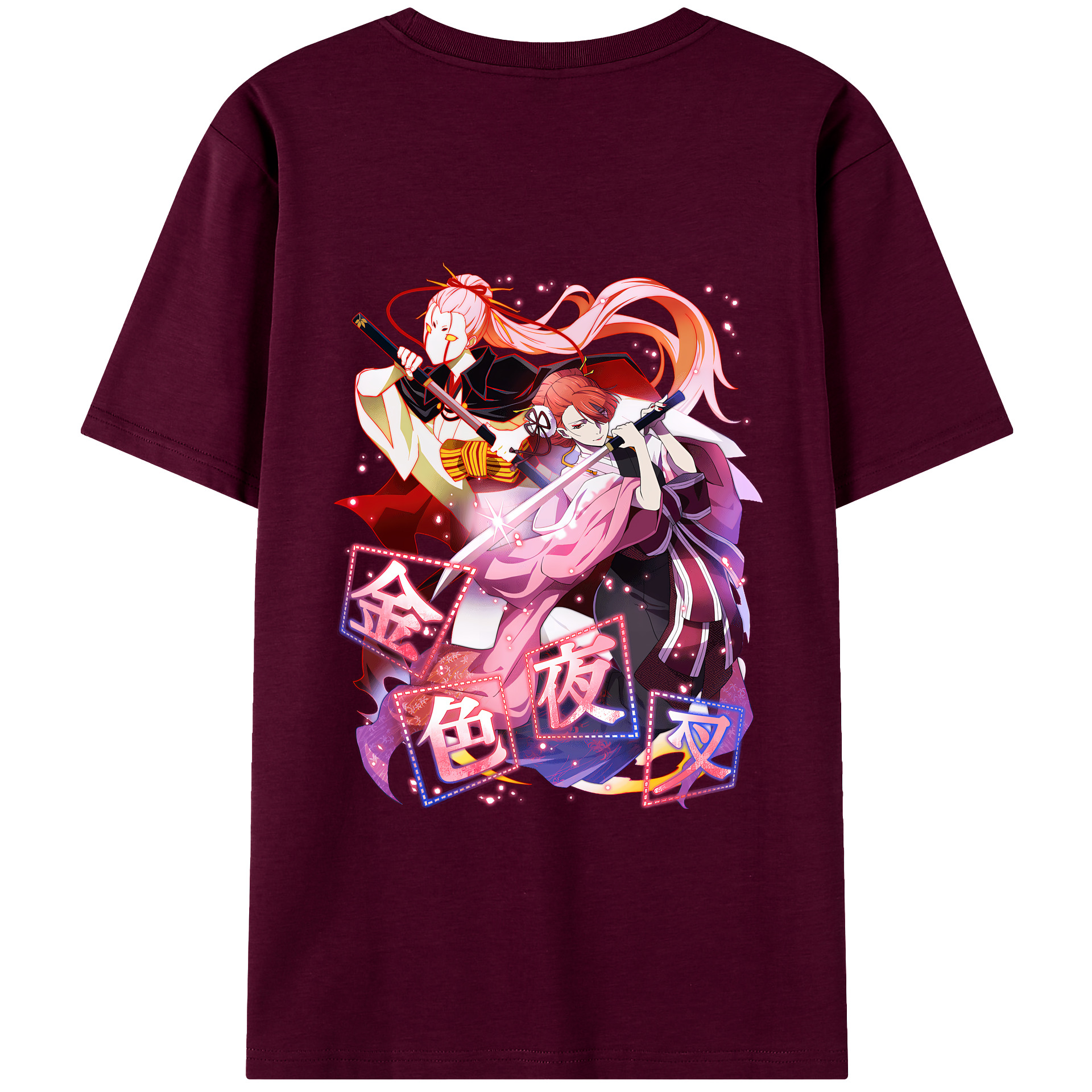 （画像用） 文豪ストレイドッグス Bungo Stray Dogs レディース半袖Tシャツ(バックプリント)